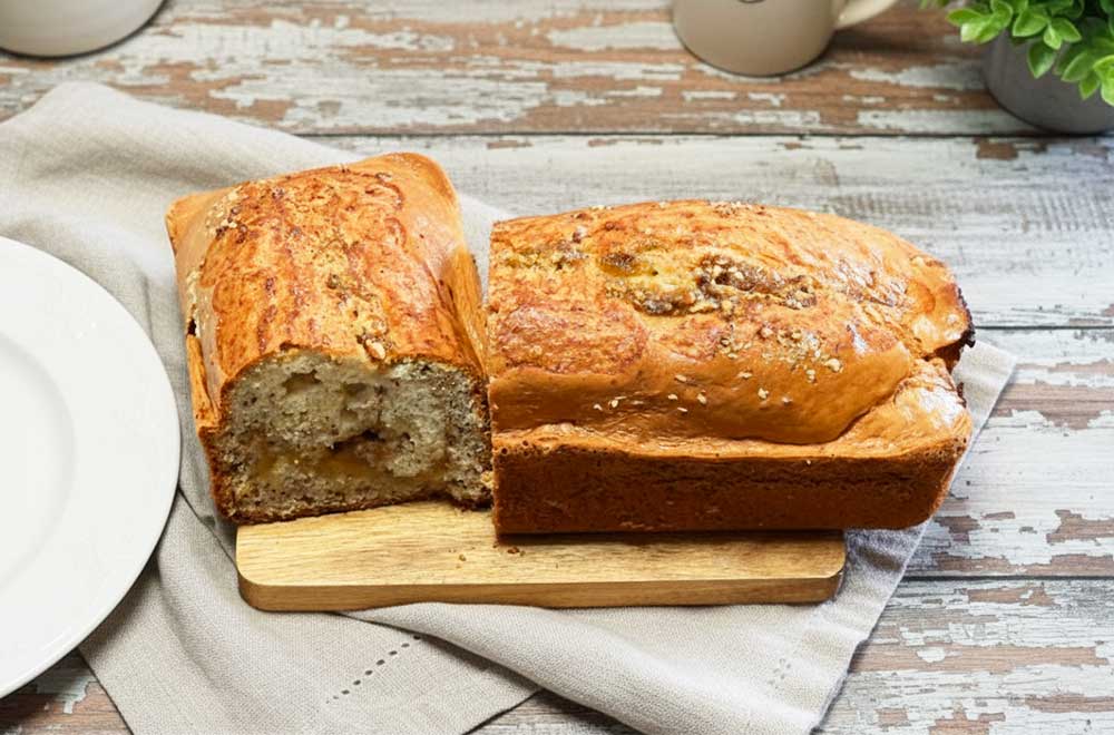 plumcake ricetta facile con marmellata di fichi e noci