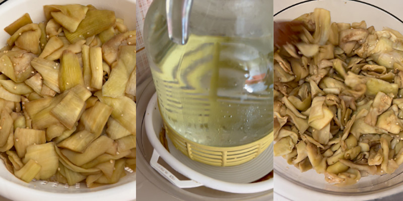 3ricetta melanzane sott'olio artigianali preparazione in casa saporido online