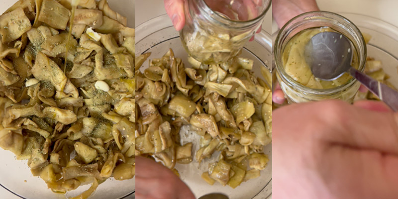 4ricetta melanzane sott'olio artigianali preparazione in casa saporido online