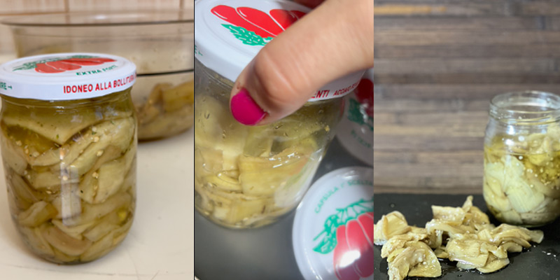 5ricetta melanzane sott'olio artigianali preparazione in casa saporido online