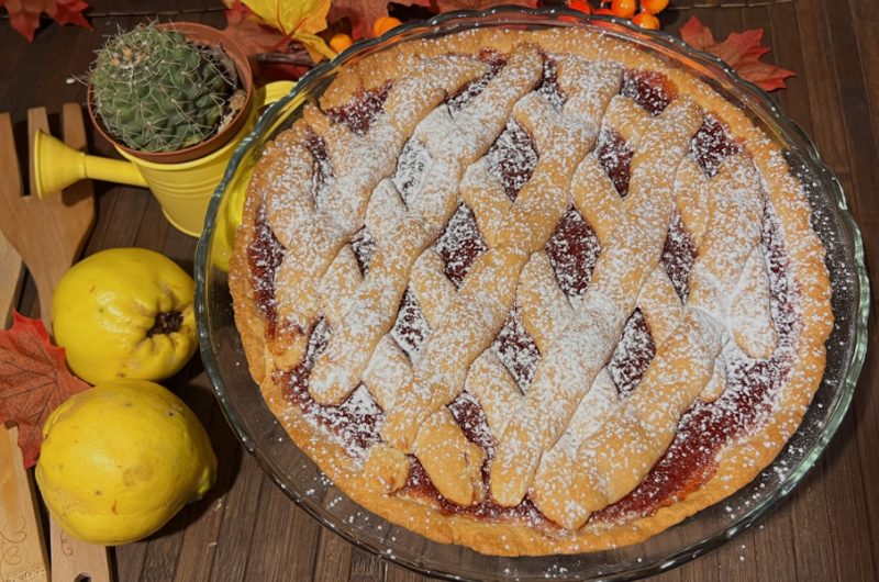 Crostata alla Marmellata di Mela Cotogna