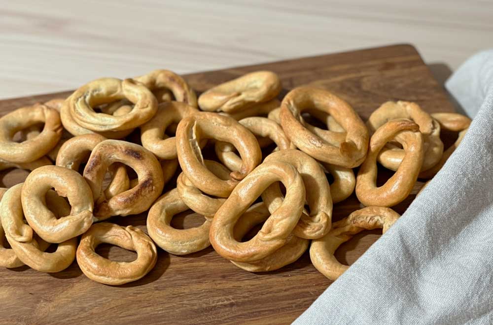 taralli artigianali fatti in casa