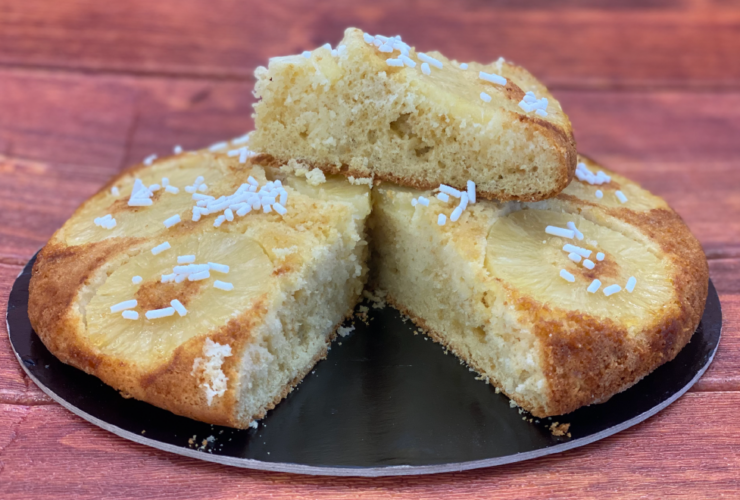 ricetta-online-pan-di-spagna-torta-all'ananas-saporido