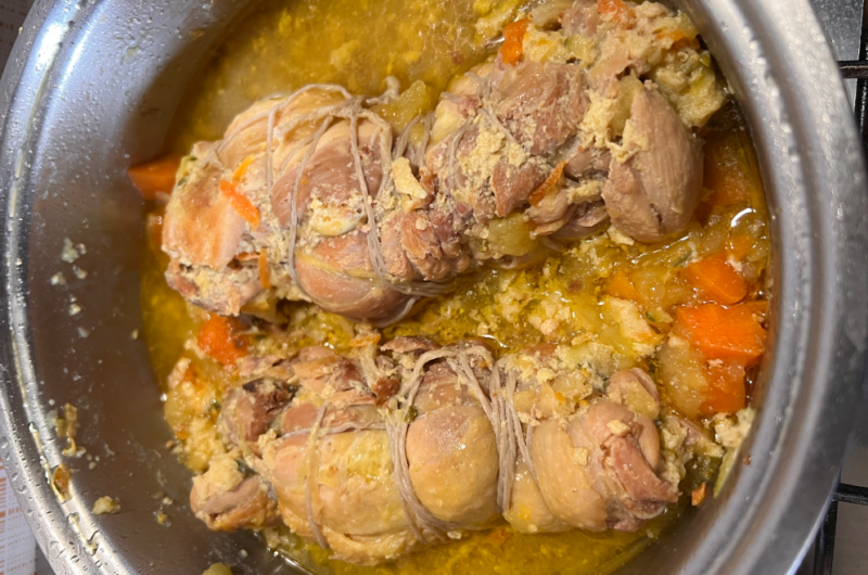 Polpettone di Pollo e Verdure