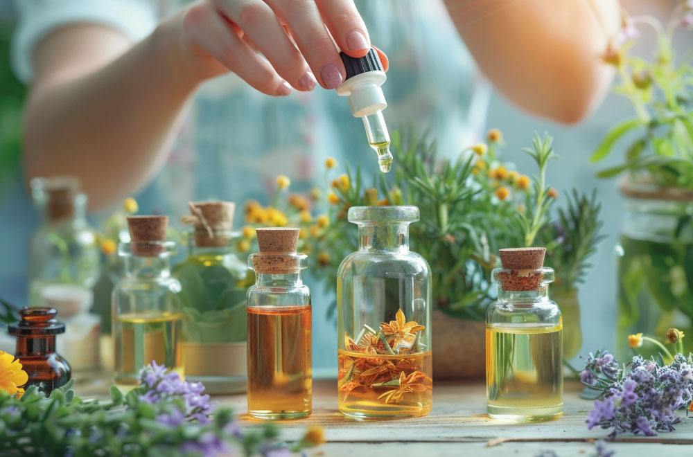 Diffusore di oli essenziali per un ambiente rilassante aromaterapia