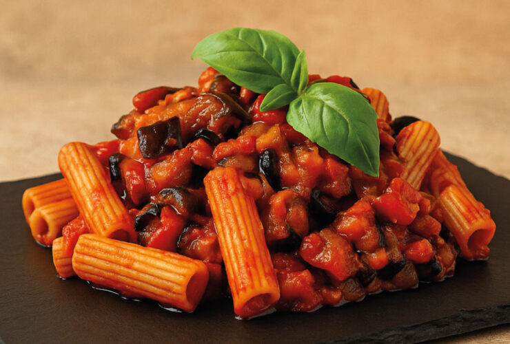 idea-primo-piatto-ricetta-ziti-melanzane-e-pomodoro-saporido