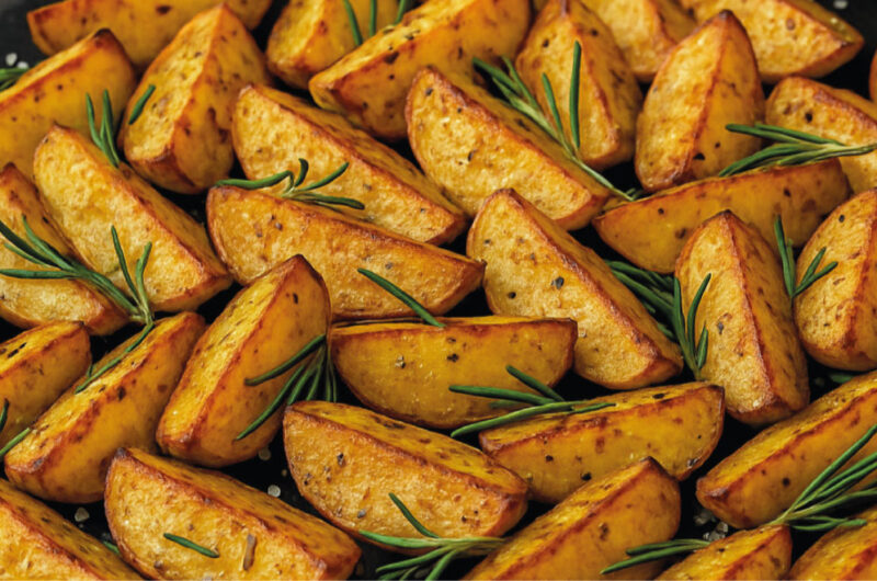 Patate al Forno con Rosmarino e Sale Grosso