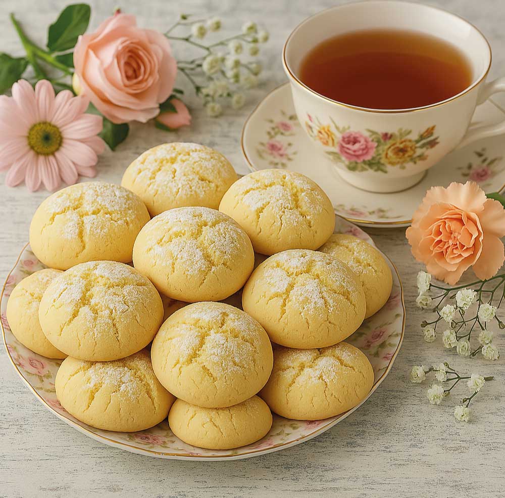 idea ricetta colazione o spuntino biscotti al limone