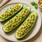 ricetta-secondo-piatto-leggero-barchette-di-zucchine-e-ceci-saporido