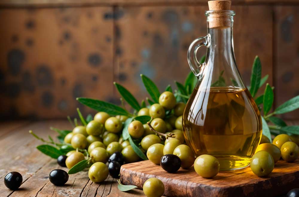 olio di oliva è noto per i suoi effetti benefici sul corpo