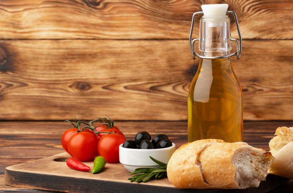 ricette olio extravergine di oliva o olio EVO